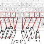 تعرف بأنها الكتابة السريعة على لوحة المفاتيح باستخدام جميع أصابع اليدين دون النظر إلى لوحة المفاتيح