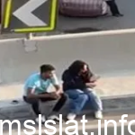 شاهد فيديو شاب وفتاة أعلى كوبري بمصر يستفز الجمهور