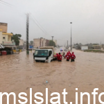 المناطق المتضررة بسبب العاصفة دانيال في ليبيا