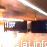 شاهد .. فيديو يرصد لحظة وقوع العدوان الإرهابي الحوثي بمطار أبها الدولي