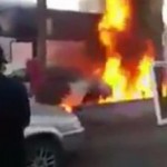 تفاصيل حريق باص بحريني في ايران (حافلة نقل بحرينيين)